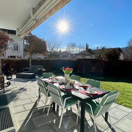 Large Holiday Apartment With Sauna, Terrace, Garden And Open Fireplace Lenggries Buitenkant foto