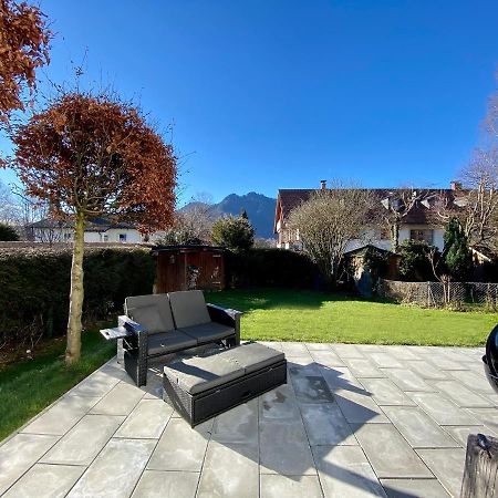 Large Holiday Apartment With Sauna, Terrace, Garden And Open Fireplace Lenggries Buitenkant foto