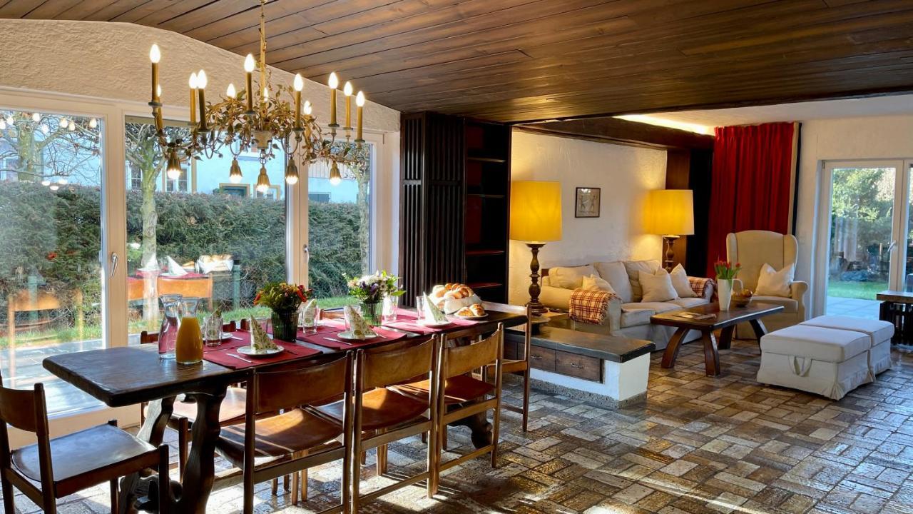 Large Holiday Apartment With Sauna, Terrace, Garden And Open Fireplace Lenggries Buitenkant foto