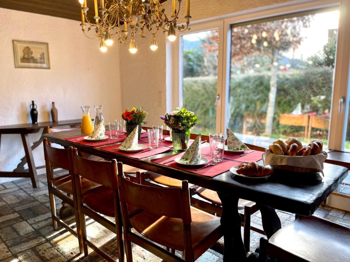 Large Holiday Apartment With Sauna, Terrace, Garden And Open Fireplace Lenggries Buitenkant foto