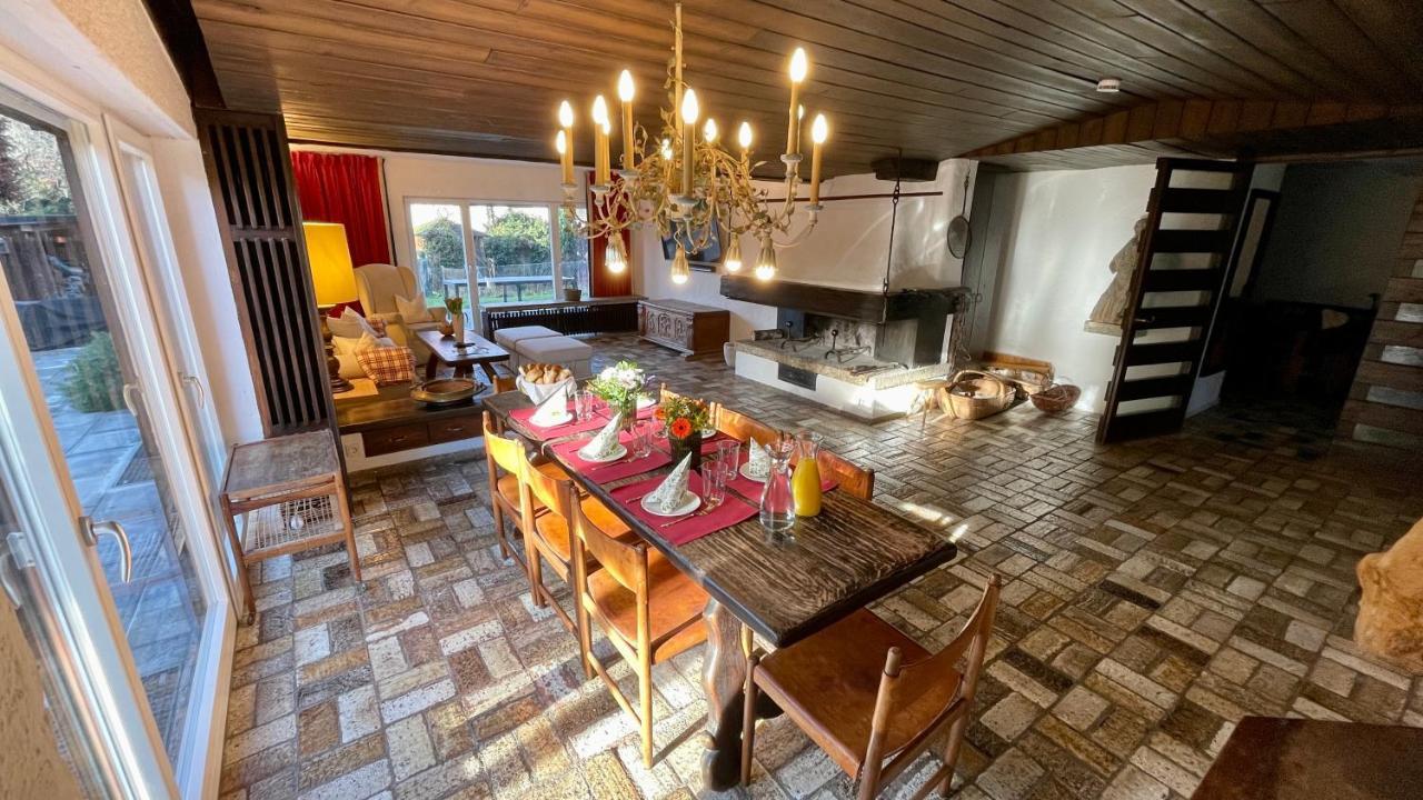 Large Holiday Apartment With Sauna, Terrace, Garden And Open Fireplace Lenggries Buitenkant foto