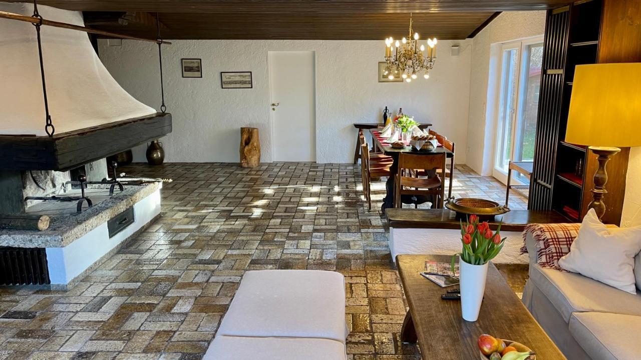 Large Holiday Apartment With Sauna, Terrace, Garden And Open Fireplace Lenggries Buitenkant foto