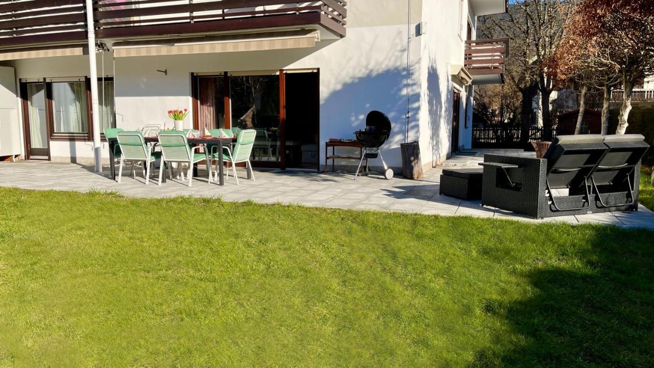 Large Holiday Apartment With Sauna, Terrace, Garden And Open Fireplace Lenggries Buitenkant foto