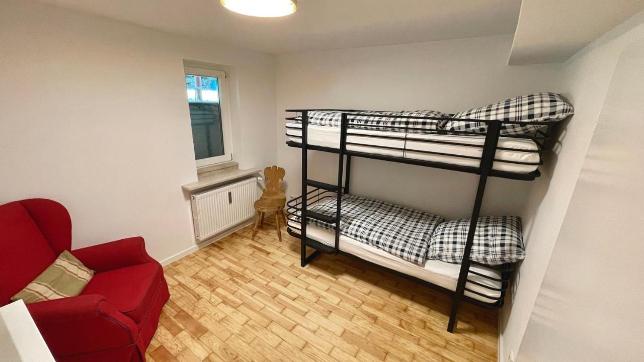 Large Holiday Apartment With Sauna, Terrace, Garden And Open Fireplace Lenggries Buitenkant foto