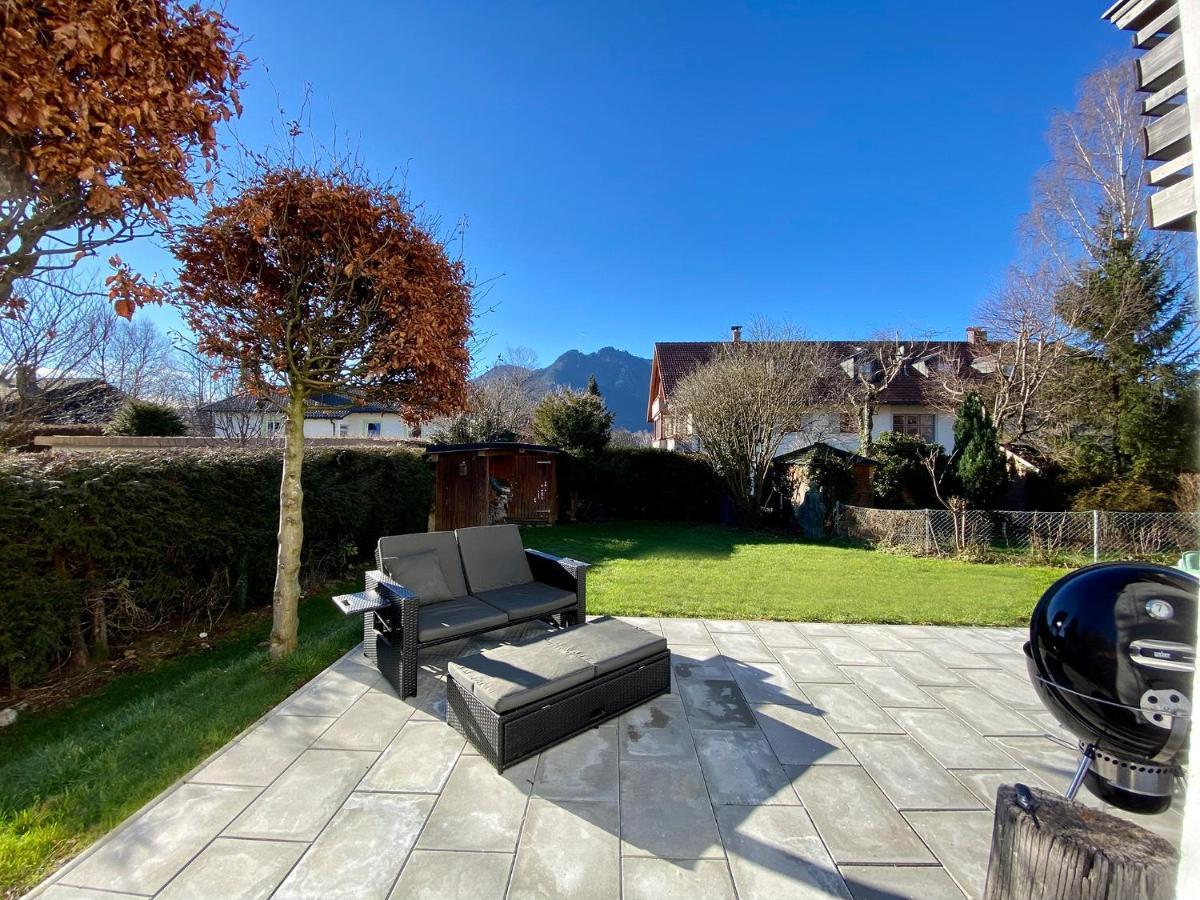 Large Holiday Apartment With Sauna, Terrace, Garden And Open Fireplace Lenggries Buitenkant foto